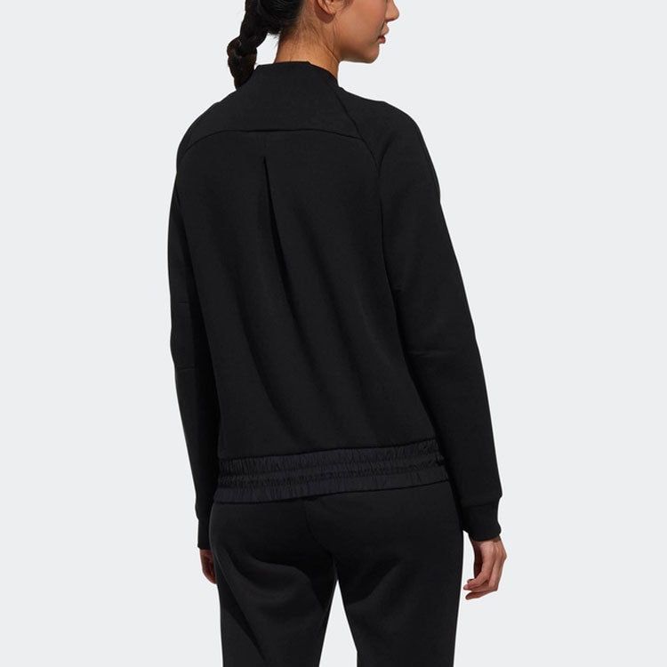 (WMNS) Adidas Bomber Knitted Brand 'Black' DW4568 sold by KicksCrew product image thumbnail 3