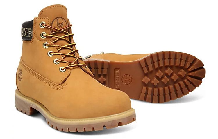 Timberland x Mastermind 5-Inch Zip Boots 'Wheat' A1TUT231 sold by KicksCrew product image thumbnail 5