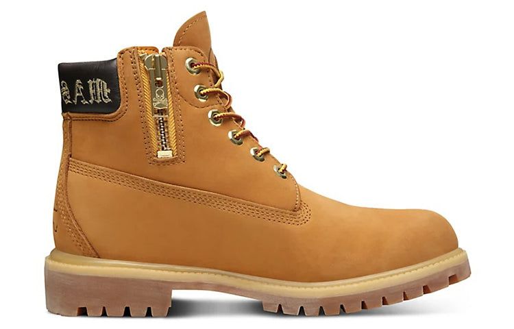Timberland x Mastermind 5-Inch Zip Boots 'Wheat' A1TUT231 sold by KicksCrew product image thumbnail 2