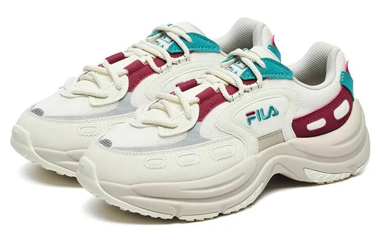 (WMNS) FILA Arch Sneakers 'White Red Aqua' F12W241118FVD sold by KicksCrew product image thumbnail 2