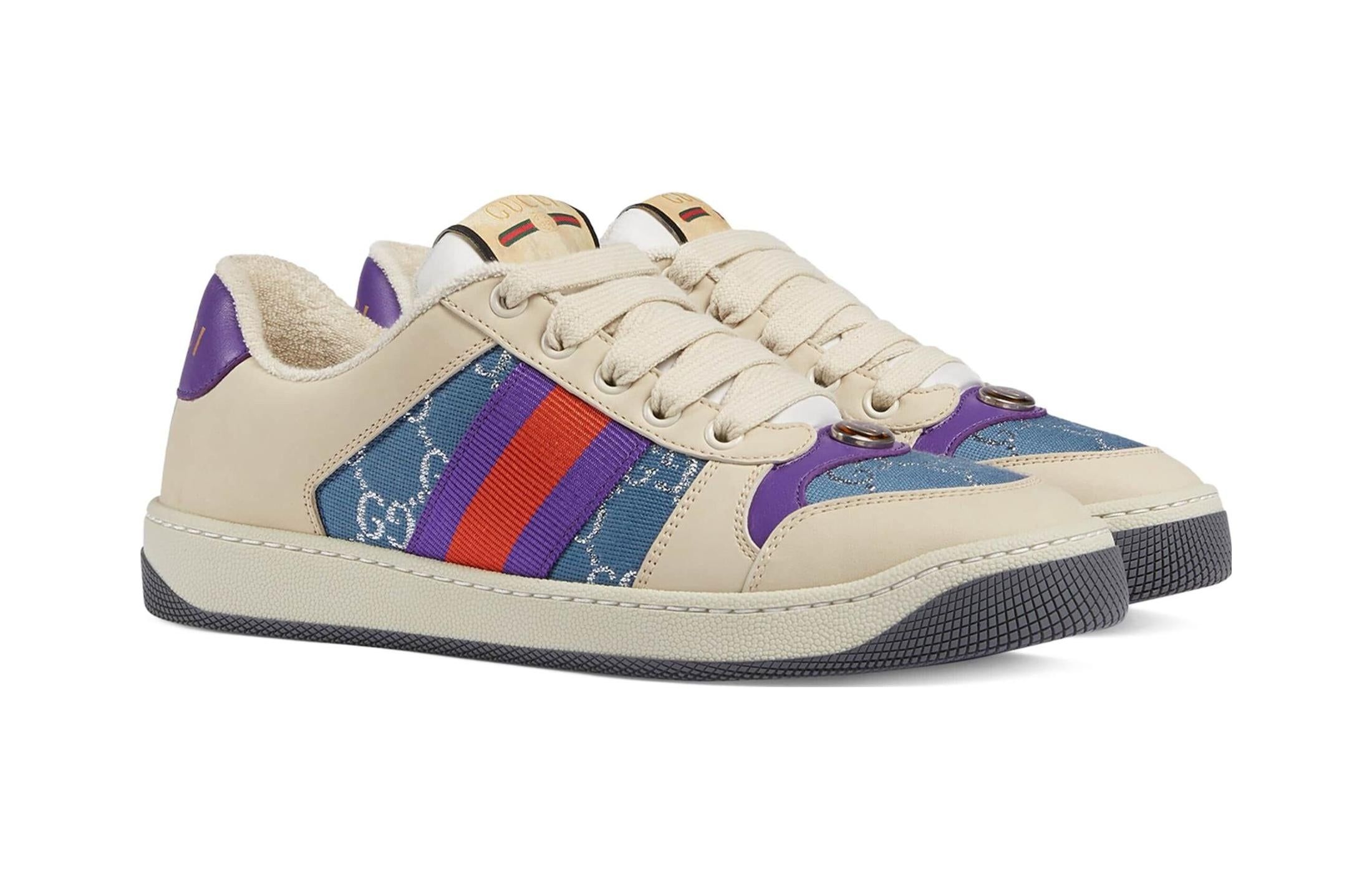(PS) Gucci Screener GG Sneaker 'Beige Purple' 626620-2C850-4660 sold by KicksCrew product image thumbnail 2