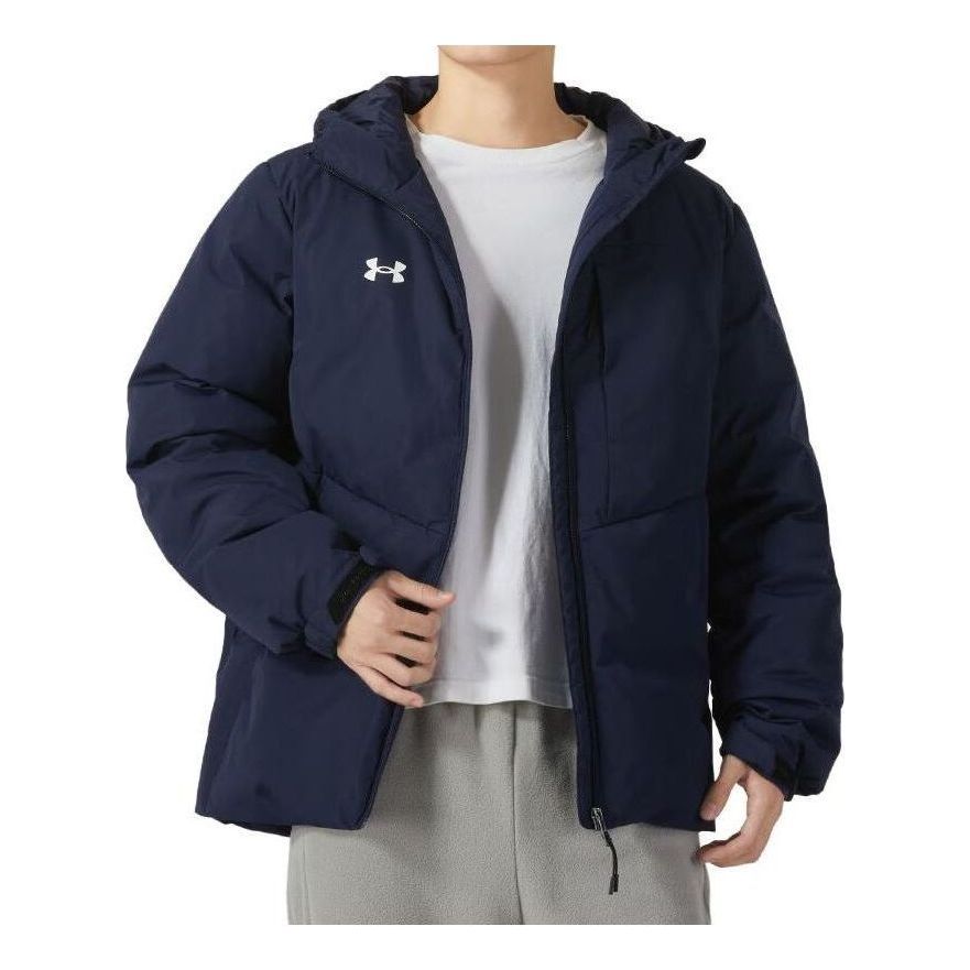 Under Armour Winter Down Jacket 'Navy Blue' 23600801-409 sold by KicksCrew