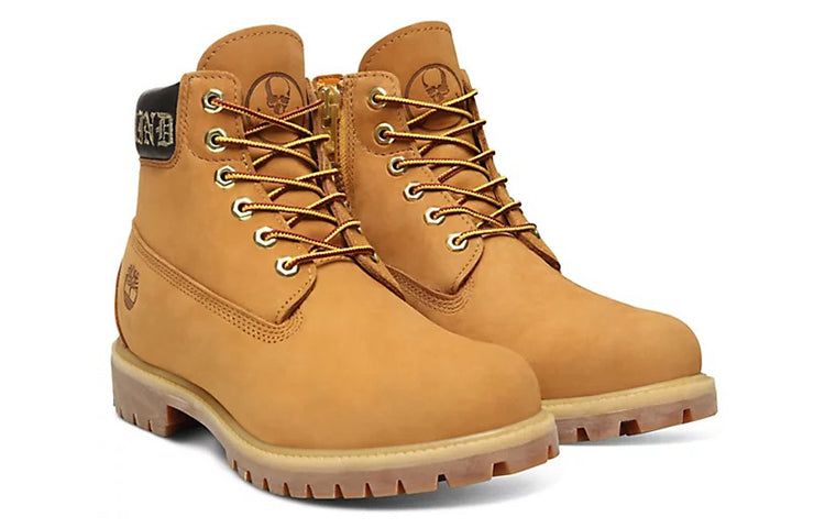 Timberland x Mastermind 5-Inch Zip Boots 'Wheat' A1TUT231 sold by KicksCrew product image thumbnail 3