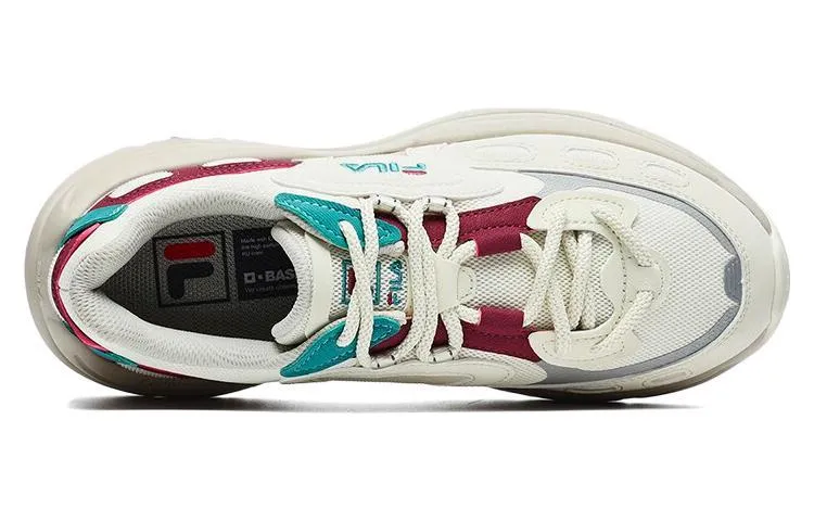 (WMNS) FILA Arch Sneakers 'White Red Aqua' F12W241118FVD sold by KicksCrew product image thumbnail 3