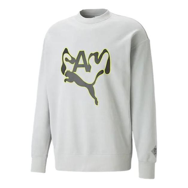 PUMA X Perks And Mini Crewneck Sweatshirt 'Grey' 620231-10 sold by KicksCrew