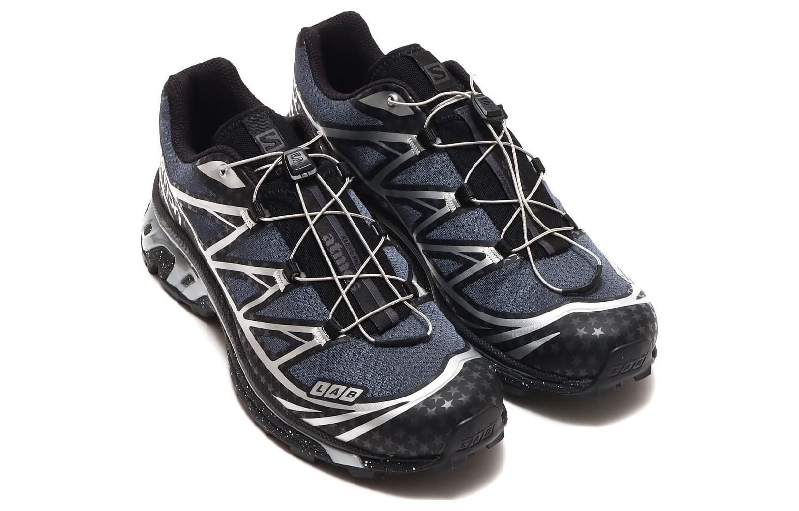 SALOMON x Atom XT-6 Black Silver 473466 sold by KicksCrew product image thumbnail 2