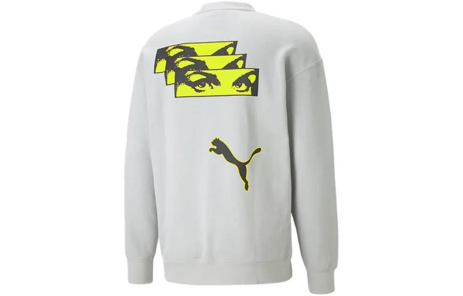 PUMA X Perks And Mini Crewneck Sweatshirt 'Grey' 620231-10 sold by KicksCrew product image thumbnail 2