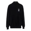 Balenciaga Barcode Crewneck Sweater 'Black' 652981TKVE61070 sold by KicksCrew