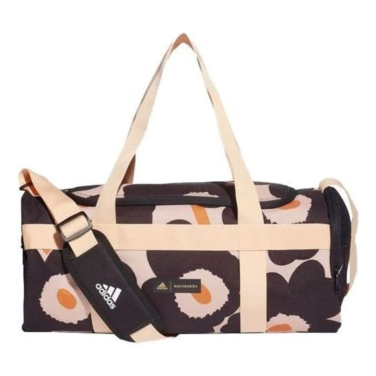 adidas Marimekko Unikko Allover Print Duffel Small 'Pink Black' GU0884 sold by KicksCrew