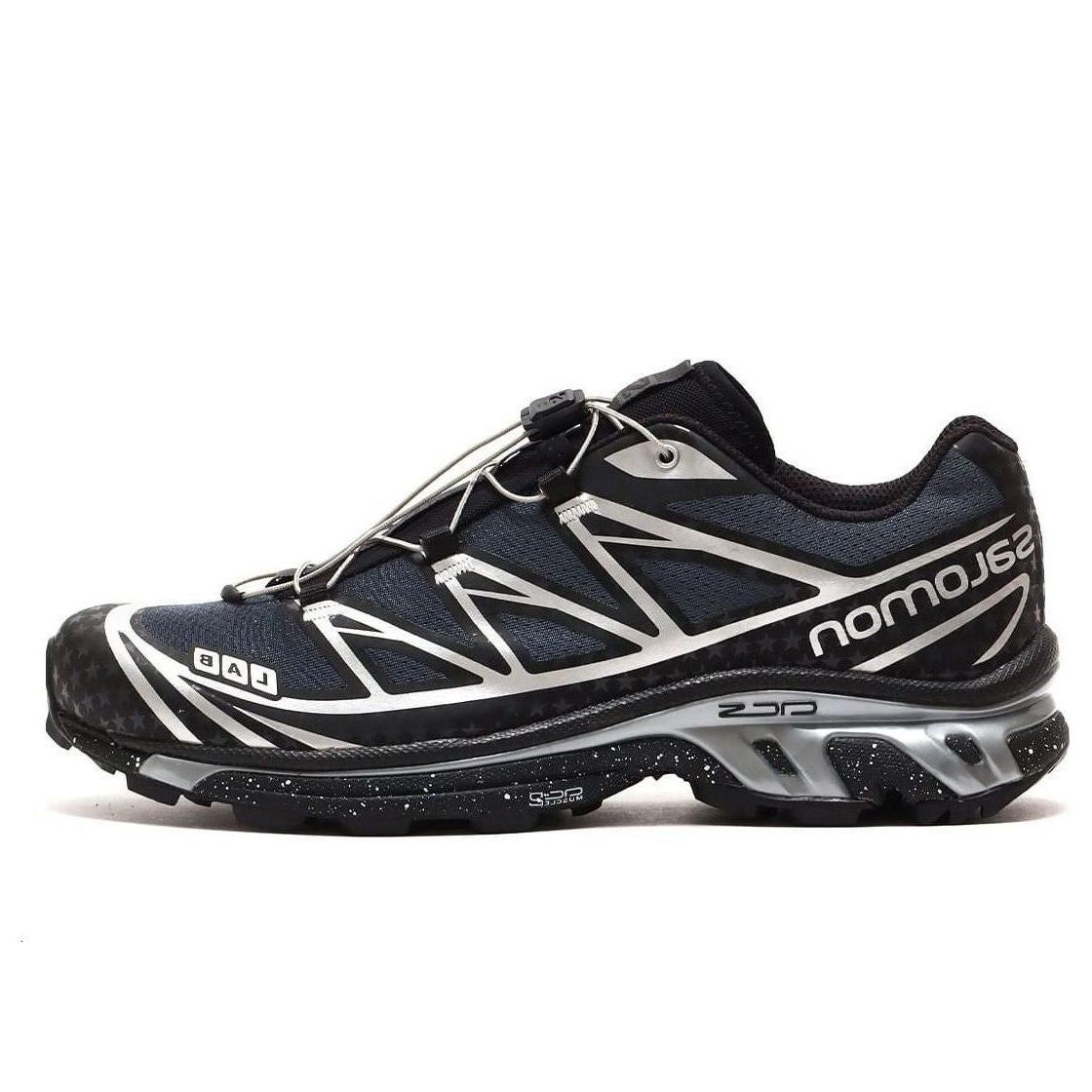 SALOMON x Atom XT-6 Black Silver 473466 sold by KicksCrew