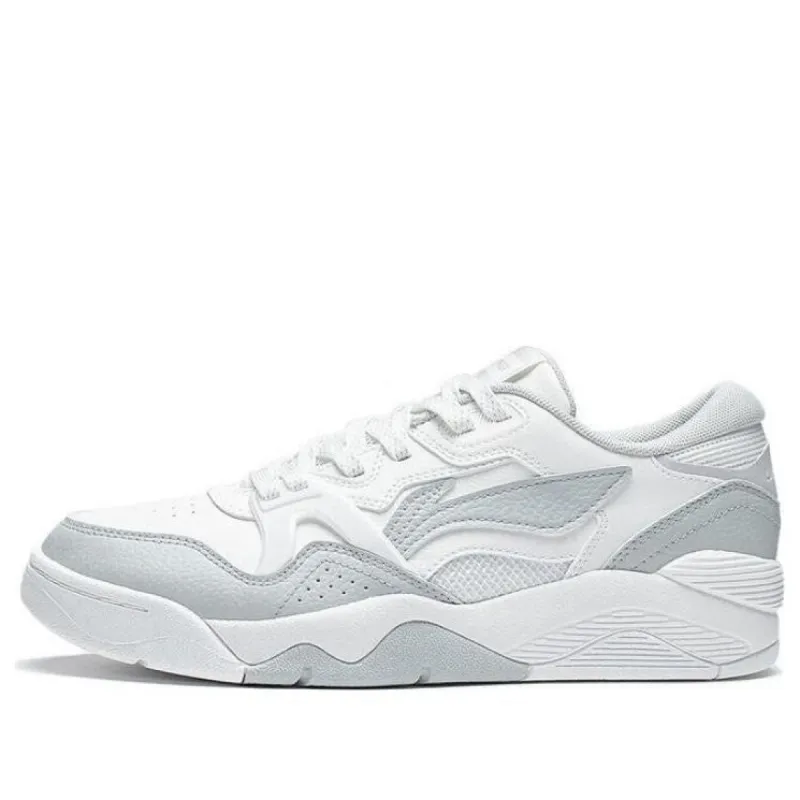 Li-Ning Basketball Culture Low 'White Grey' ABCT047-2 sold by KicksCrew