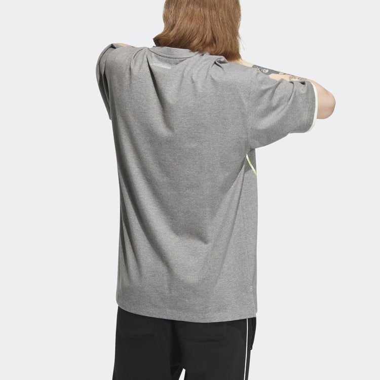 Adidas LT T-Shirts Short Sleeve 1 'Grey' IP7542 sold by KicksCrew product image thumbnail 3