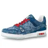 LOUIS VUITTON Trainers 'China Exclusive Denim Blue Red' 1A8TSK sold by KicksCrew