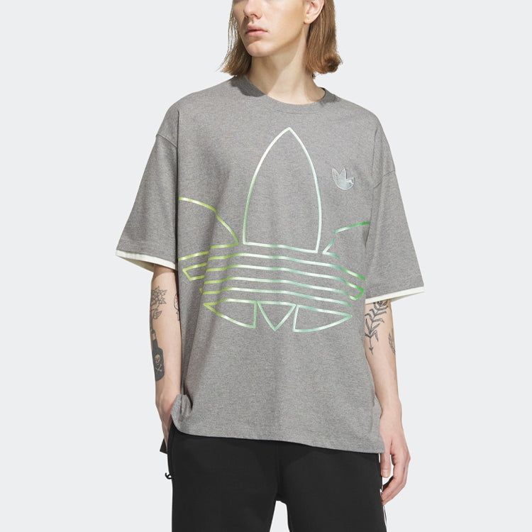 Adidas LT T-Shirts Short Sleeve 1 'Grey' IP7542 sold by KicksCrew product image thumbnail 2