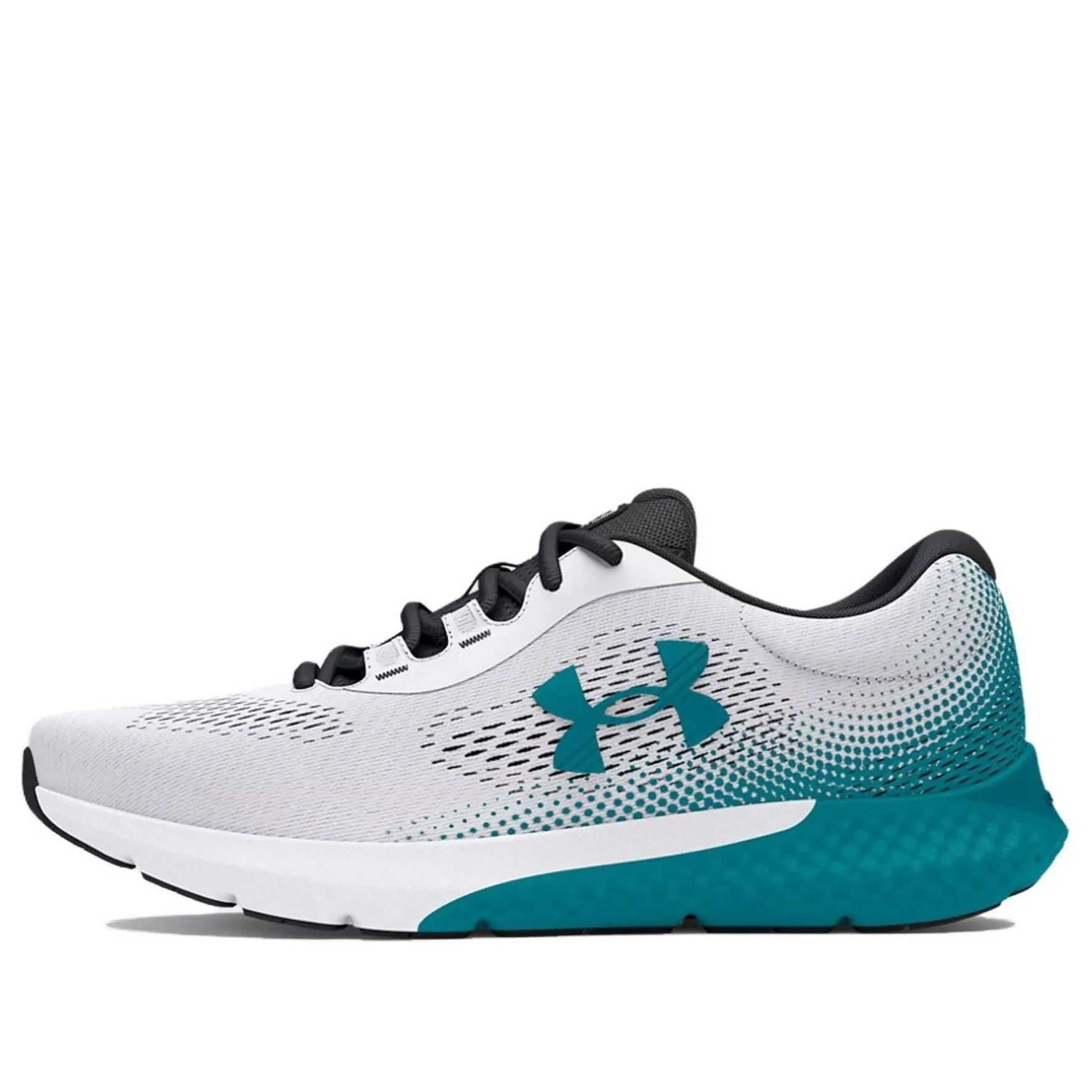 Under Armour Charged Rogue 4 'White Circuit Teal' 3026998-102 sold by KicksCrew