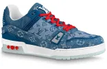 LOUIS VUITTON Trainers 'China Exclusive Denim Blue Red' 1A8TSK sold by KicksCrew