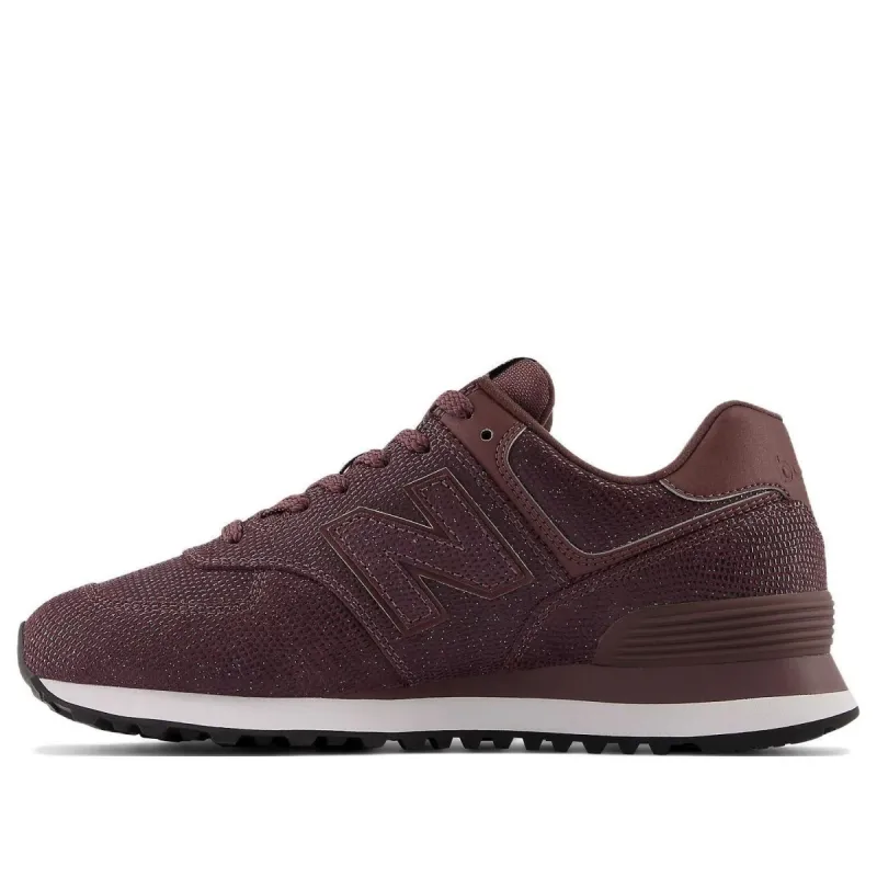 (WMNS) New Balance 574 'Burgundy Bone Reptile' WL574VEL sold by KicksCrew