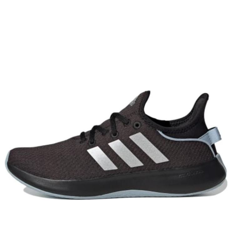 (WMNS) Adidas Cloudfoam Pure 'Black Silver Metallic' IG7378 sold by KicksCrew