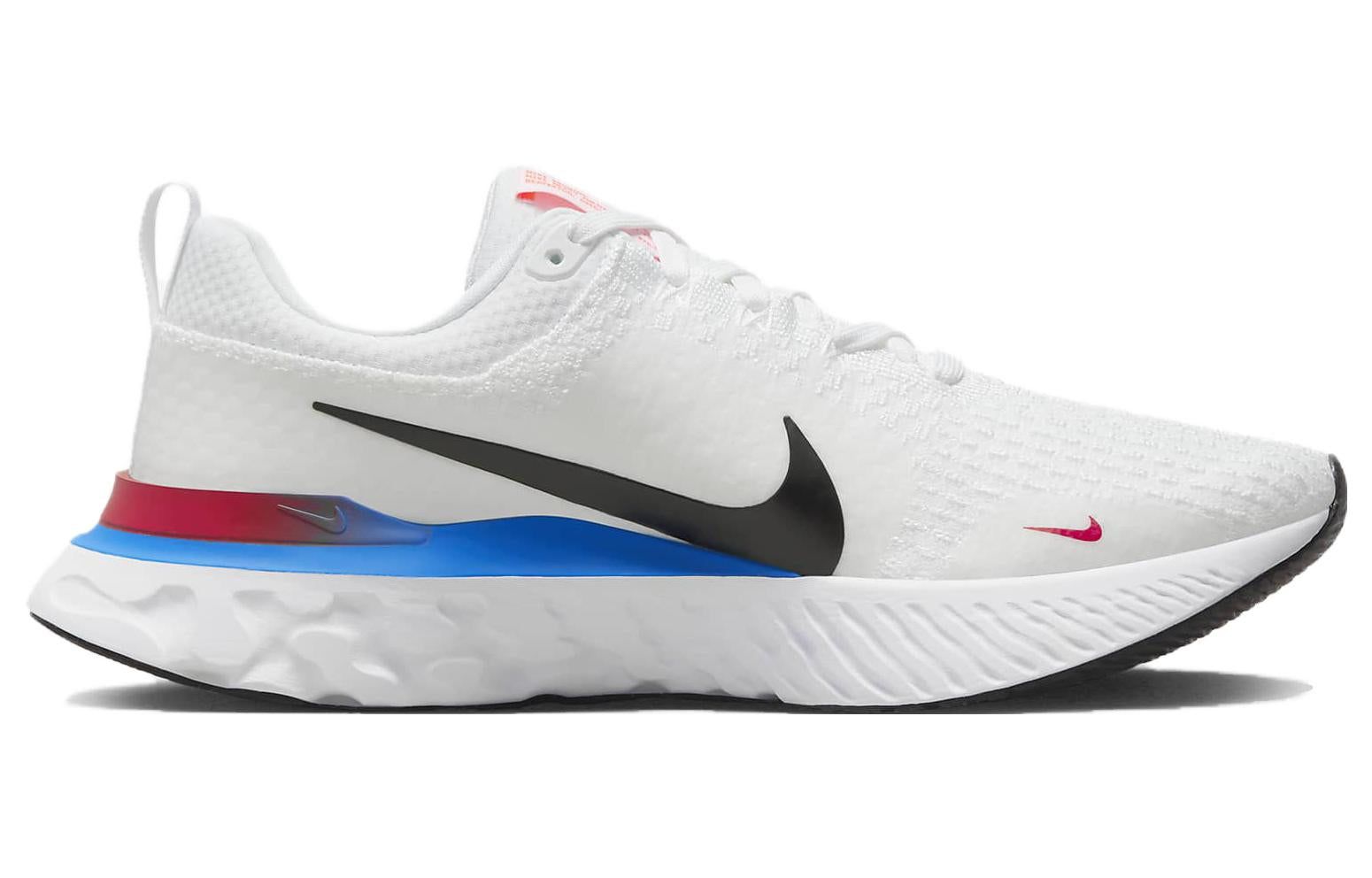 Nike React Infinity Run Flyknit 3 'White Photo Blue Red' FJ3994-100 sold by KicksCrew product image thumbnail 2