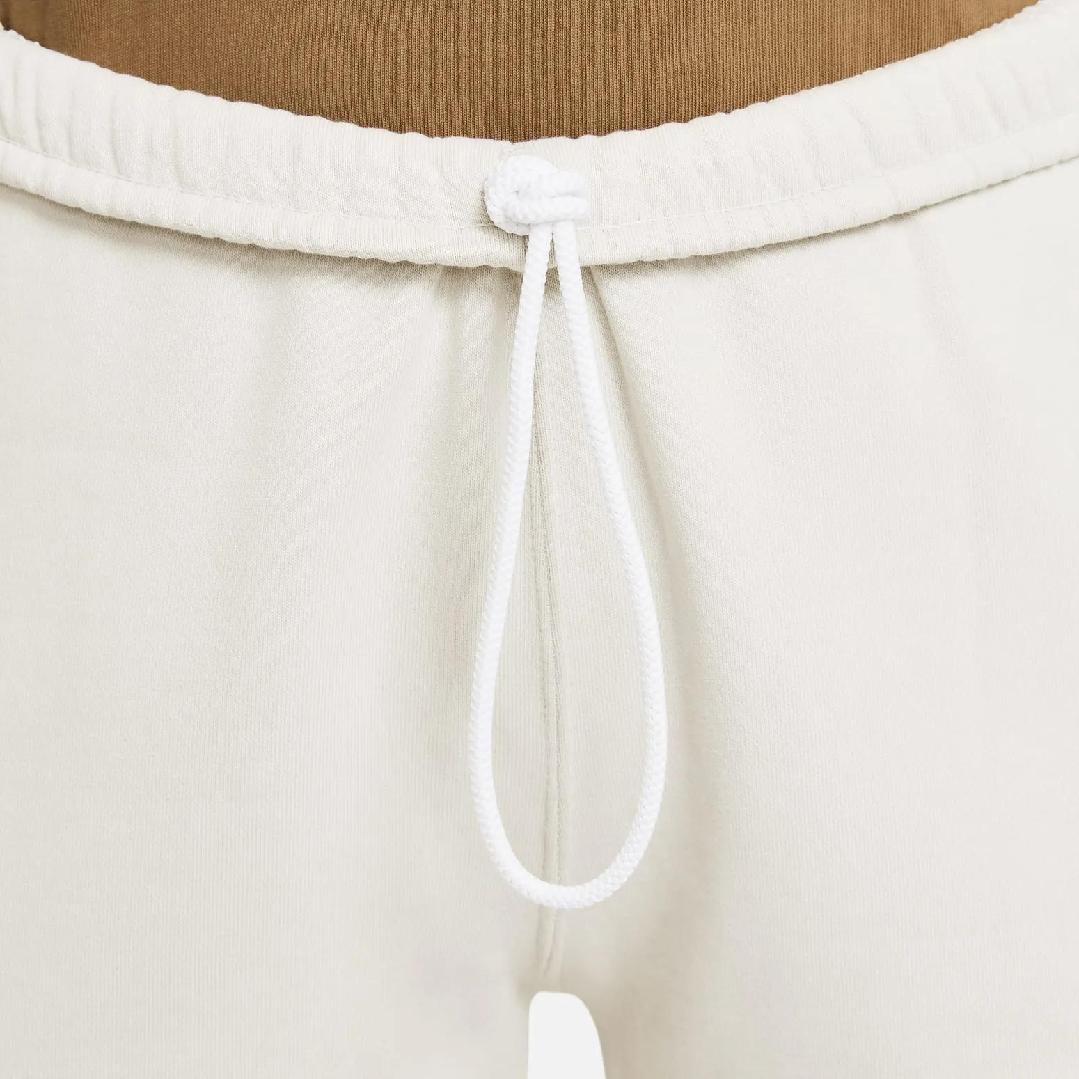 (WMNS) Nike Solo Swoosh Sweatpants 'Light Bone White' CW5565-072 sold by KicksCrew product image thumbnail 3