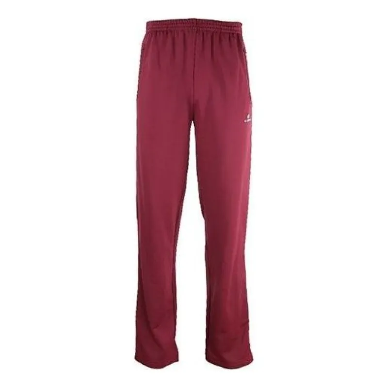 Balenciaga Embroidered Panelled Tracksuit Pants 'Burgundy White' 601609TGV046260 sold by KicksCrew