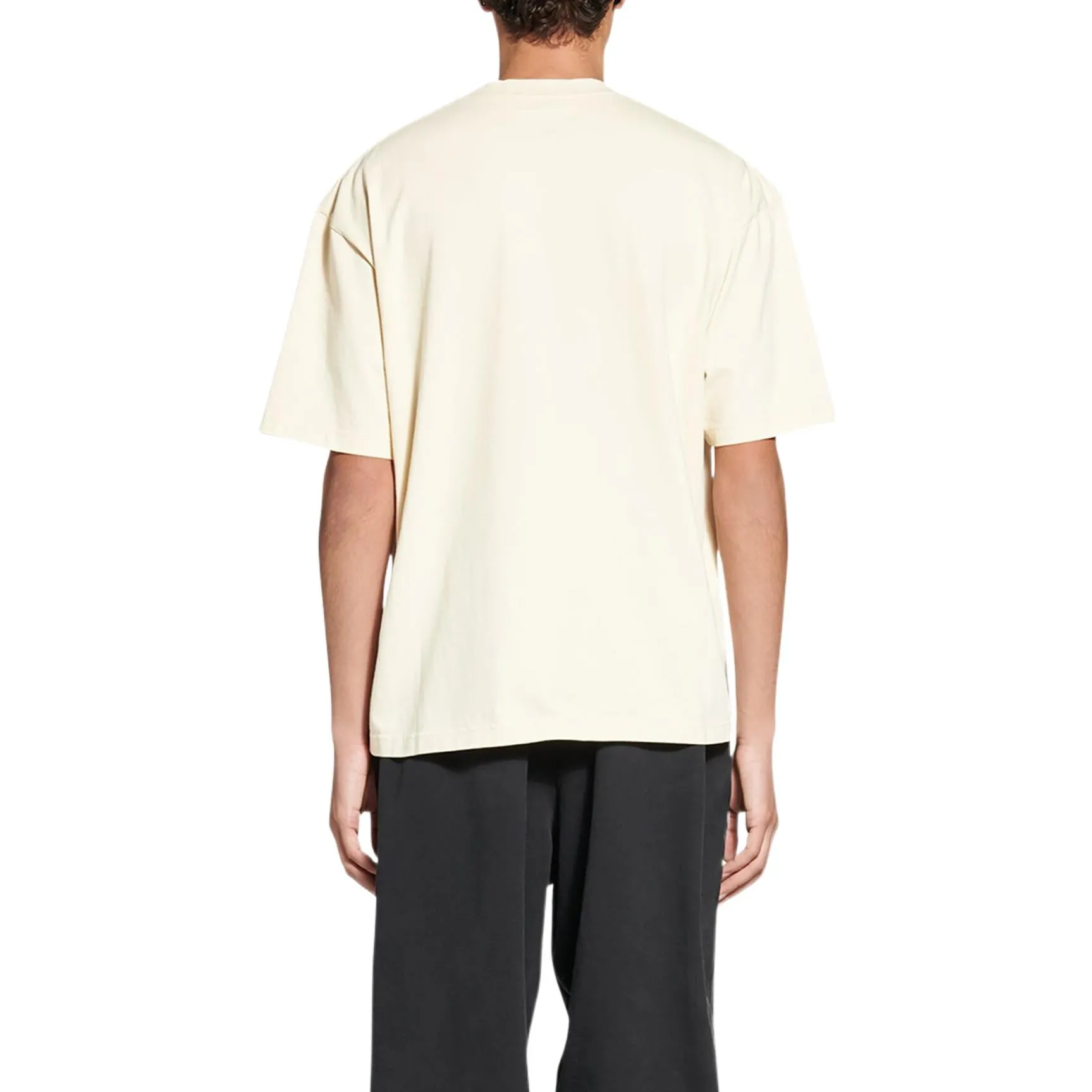 Balenciaga BB Paris Icon T-Shirt Medium Fit 'Light Beige Black' 612966TMVG79069 sold by KicksCrew product image thumbnail 4