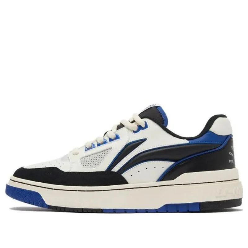 Li-Ning BadFive Rookie 2 Low 'White Black Blue' ABCT011-1 sold by KicksCrew