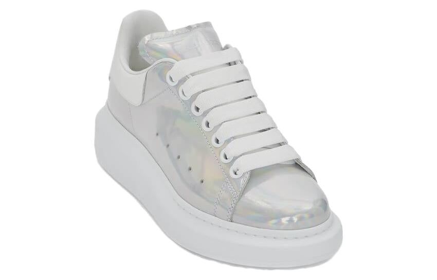 (WMNS) Alexander McQueen Oversized Sneakers 'White Iridescent' 718139WICT19000 sold by KicksCrew product image thumbnail 3