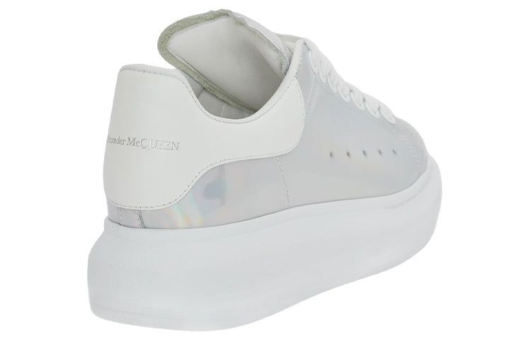 (WMNS) Alexander McQueen Oversized Sneakers 'White Iridescent' 718139WICT19000 sold by KicksCrew product image thumbnail 4