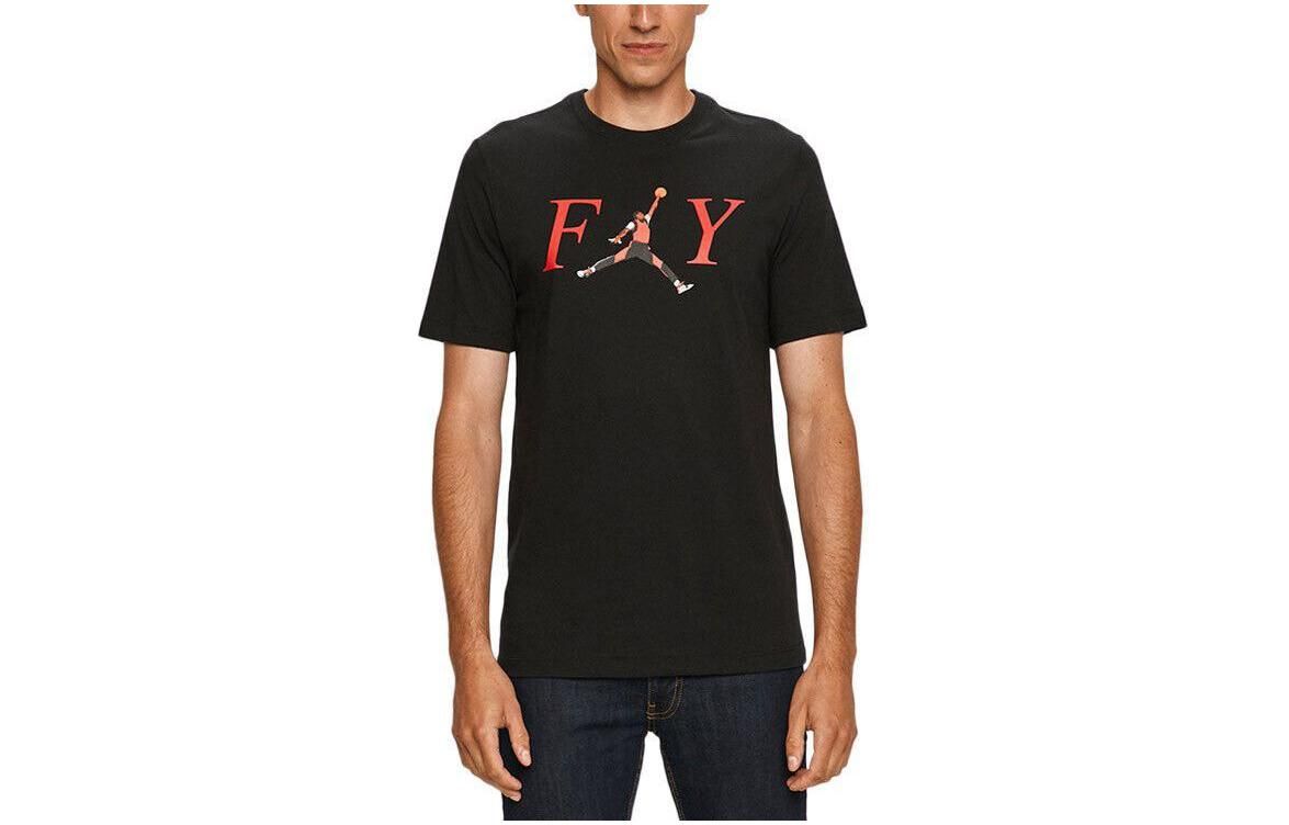 Air Jordan Graphic Fly T-Shirt 'Black' CN3598-010 sold by KicksCrew product image thumbnail 2