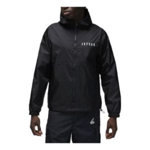 Air Jordan Essential Woven Jacket 'Black' DV7650-011 sold by KicksCrew