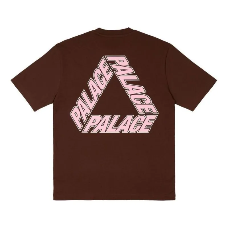 Palace P-3 Outline T-Shirt 'Nice Brown' P26TS192 sold by KicksCrew