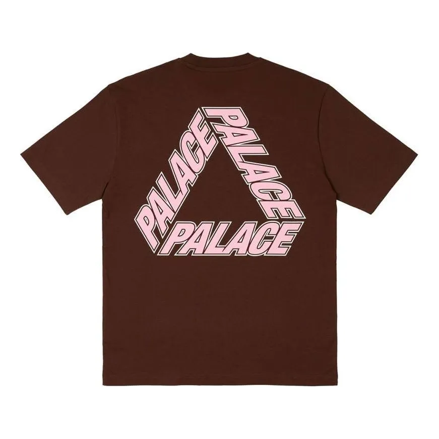 Palace P-3 Outline T-Shirt 'Nice Brown' P26TS192 sold by KicksCrew