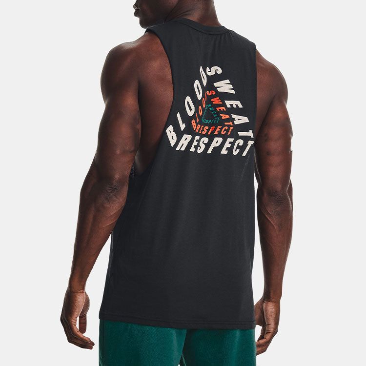 Under Armour Project Rock DMND Muscle Tank 'Black' 1377293-001 sold by KicksCrew product image thumbnail 4