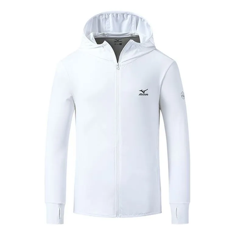 Mizuno UPF50+ Jacket 'White' MJN1680MJNWDCZ111307 sold by KicksCrew