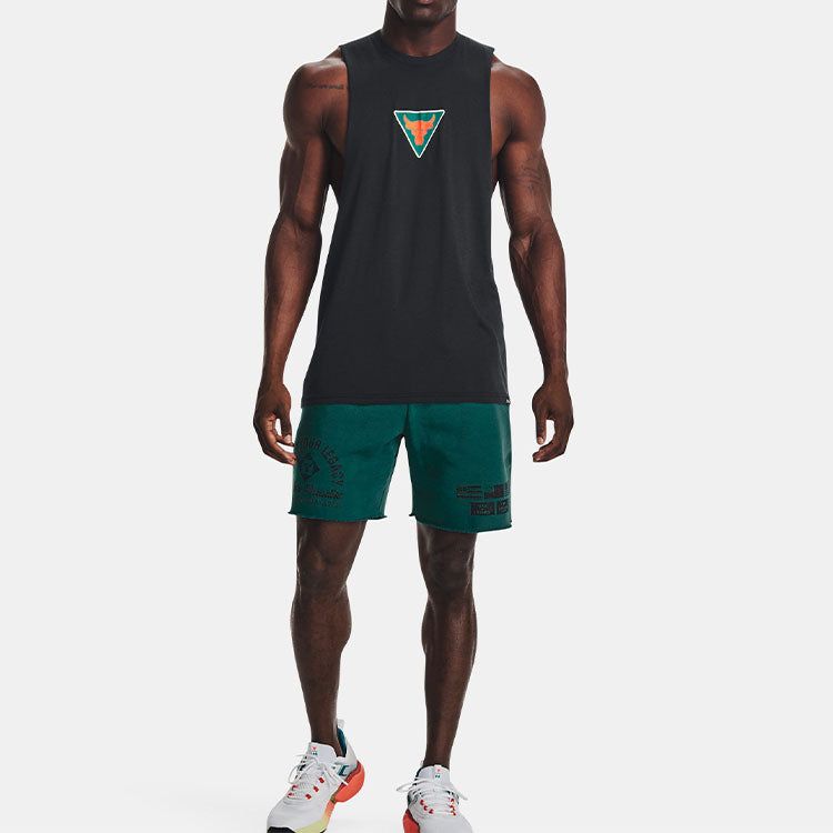 Under Armour Project Rock DMND Muscle Tank 'Black' 1377293-001 sold by KicksCrew product image thumbnail 3