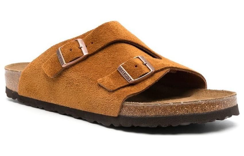 (WMNS) Birkenstock Zrich Suede Leather 'Mink' 1023842 sold by KicksCrew product image thumbnail 2