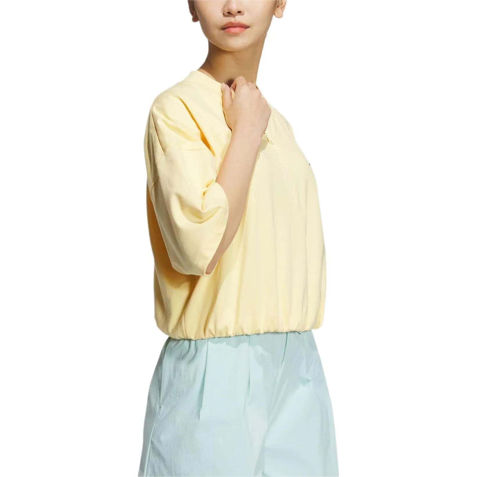 (WMNS) adidas Graphic T-Shirt 'Yellow' JN6670 sold by KicksCrew product image thumbnail 3