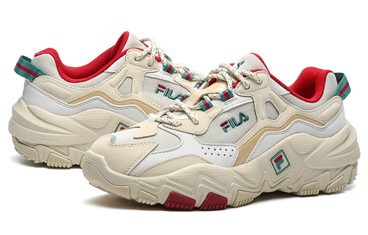 (WMNS) FILA Disruptor 2 Sneakers 'Beige White Red' F12W216132FAN sold by KicksCrew product image thumbnail 2