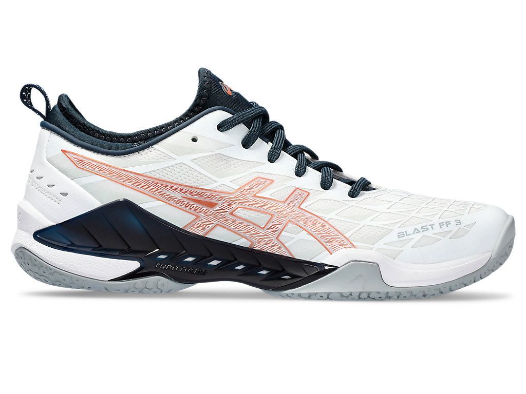 ASICS Blast FF 3 Badminton Shoes 'White Pure Bronze' 1073A069-960 sold by KicksCrew product image thumbnail 2