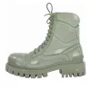 Balenciaga Combat Strike Boots 'Washed Green Cotton' 694042W2H113300 sold by KicksCrew