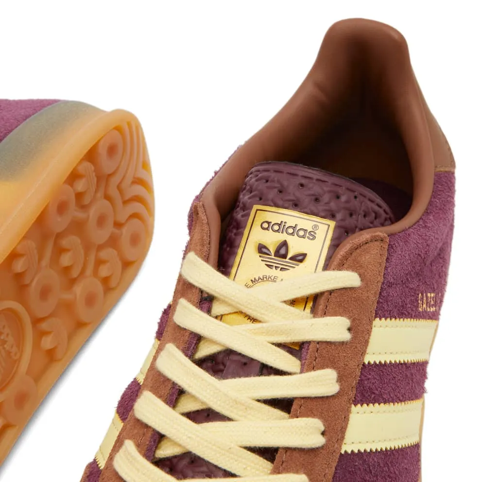 adidas Gazelle Indoor 'Maroon Almost Yellow' JI0324 sold by KicksCrew product image thumbnail 4