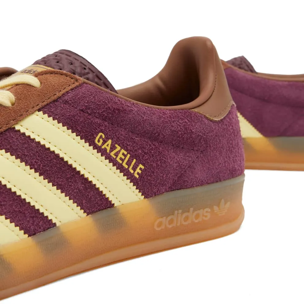 adidas Gazelle Indoor 'Maroon Almost Yellow' JI0324 sold by KicksCrew product image thumbnail 5