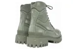 Balenciaga Combat Strike Boots 'Washed Green Cotton' 694042W2H113300 sold by KicksCrew