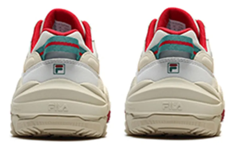 (WMNS) FILA Disruptor 2 Sneakers 'Beige White Red' F12W216132FAN sold by KicksCrew product image thumbnail 3
