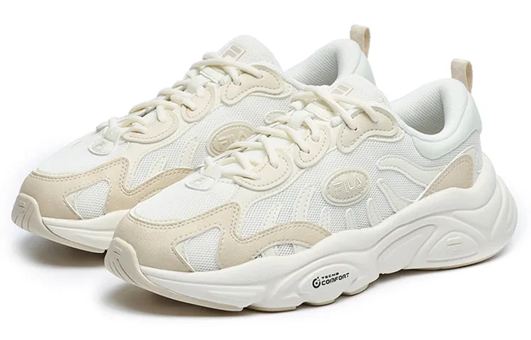 (WMNS) FILA Keppler Sneakers 'White Beige' F12W232129FWG sold by KicksCrew product image thumbnail 2