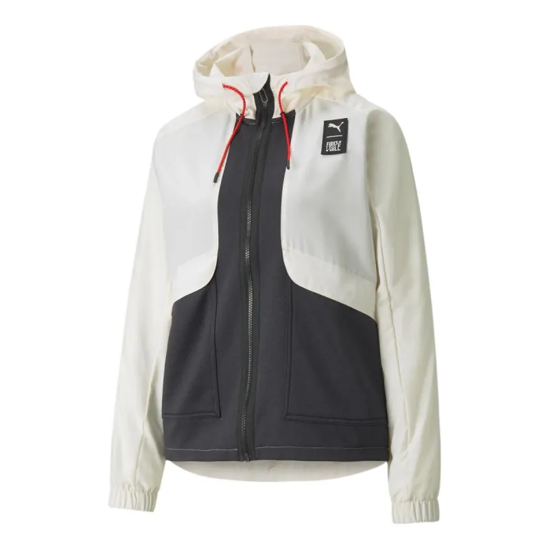 (WMNS) PUMA Jacket 'White' 520995-73 sold by KicksCrew