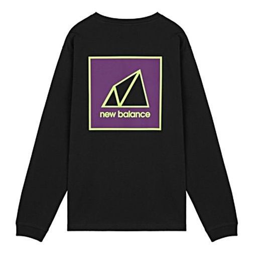New Balance All Terrain Long Sleeve Top 'Black Purple' MT11584-BK sold by KicksCrew