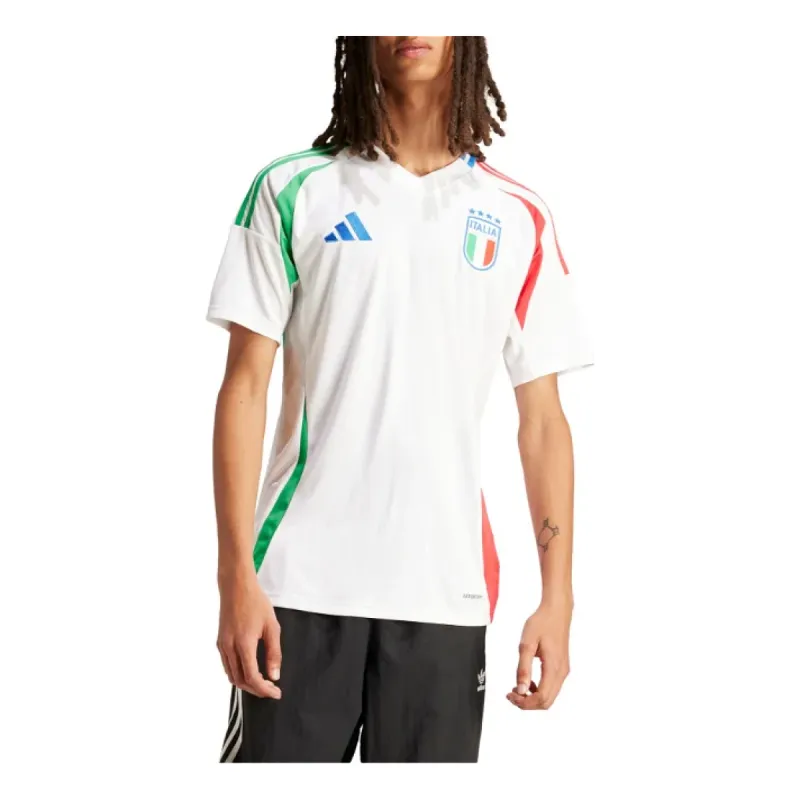 adidas Italy 24 Away Soccer Jersey 'White' IN0656 sold by KicksCrew