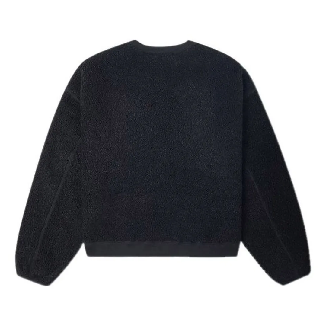 (WMNS) Converse Loose Short Sweater 'Black' 10020289-A02 sold by KicksCrew product image thumbnail 2